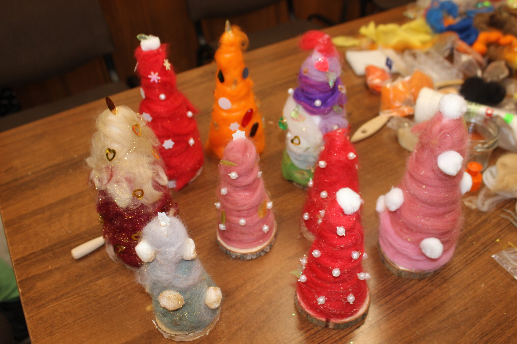 Warsztaty z wełny czesankowej w Dębnie