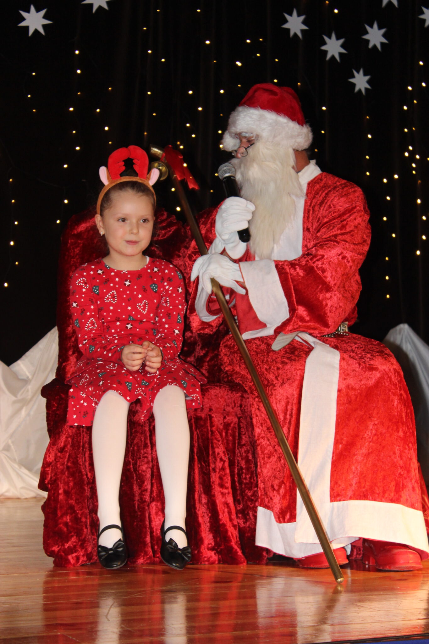 Wizyta Mikołaja w Ośrodku Kultury w Wierzawicach