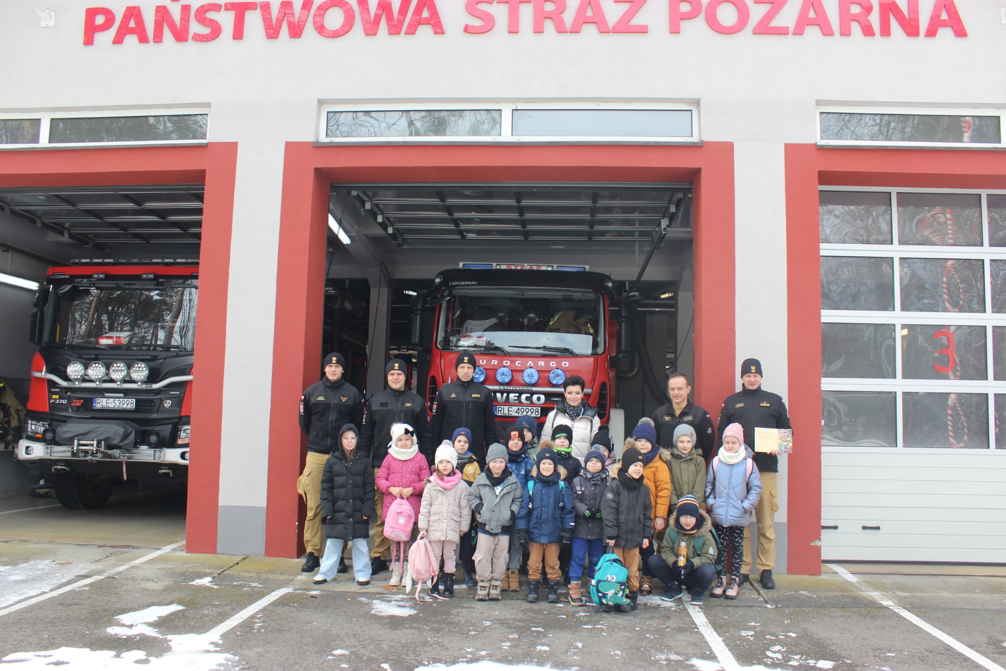 Zajęcia wyjazdowe do sali edukacyjnej ,,OGNIK” w Nowej Sarzynie