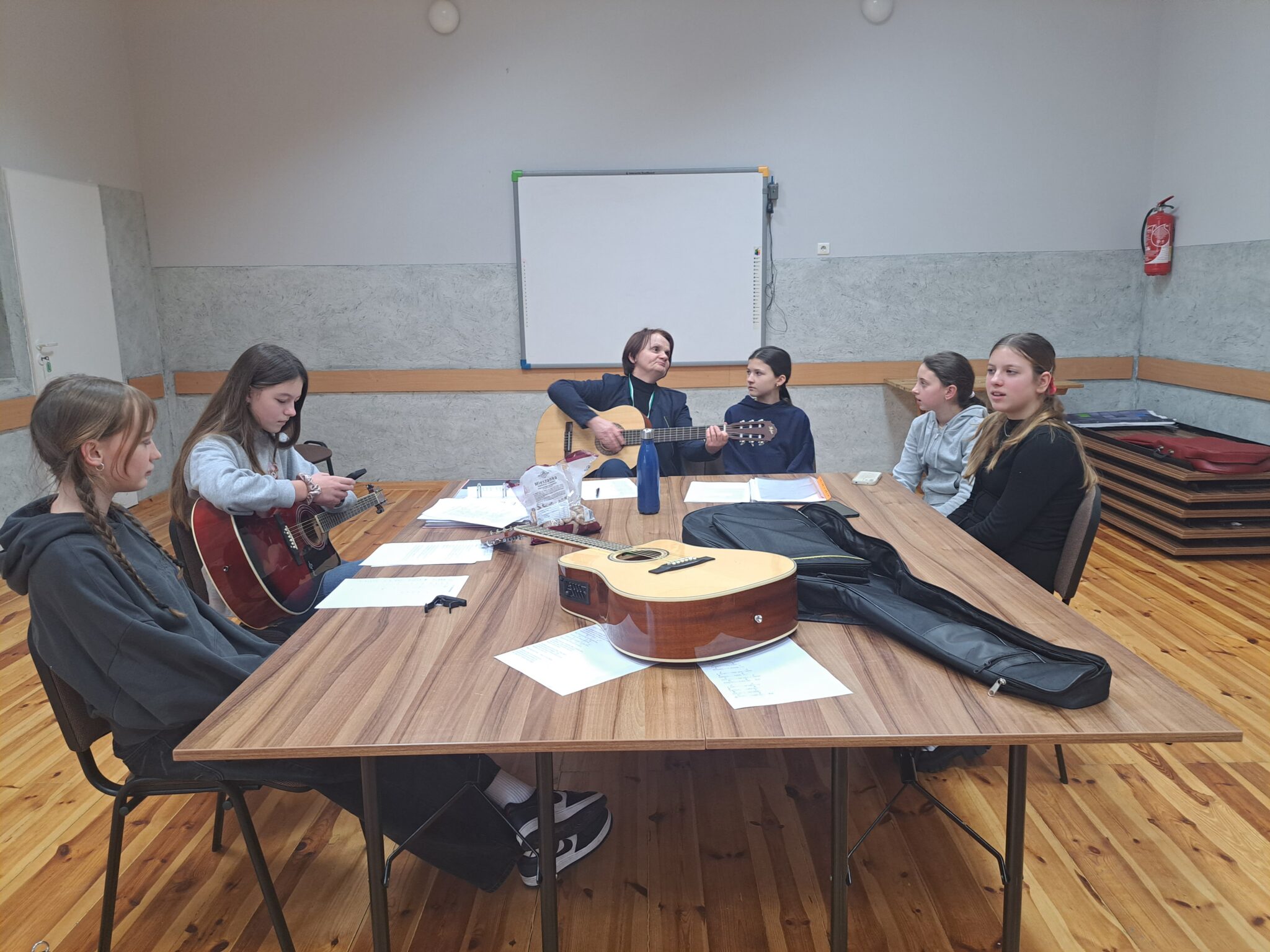 Zajęcia zespołu Canta Rhei