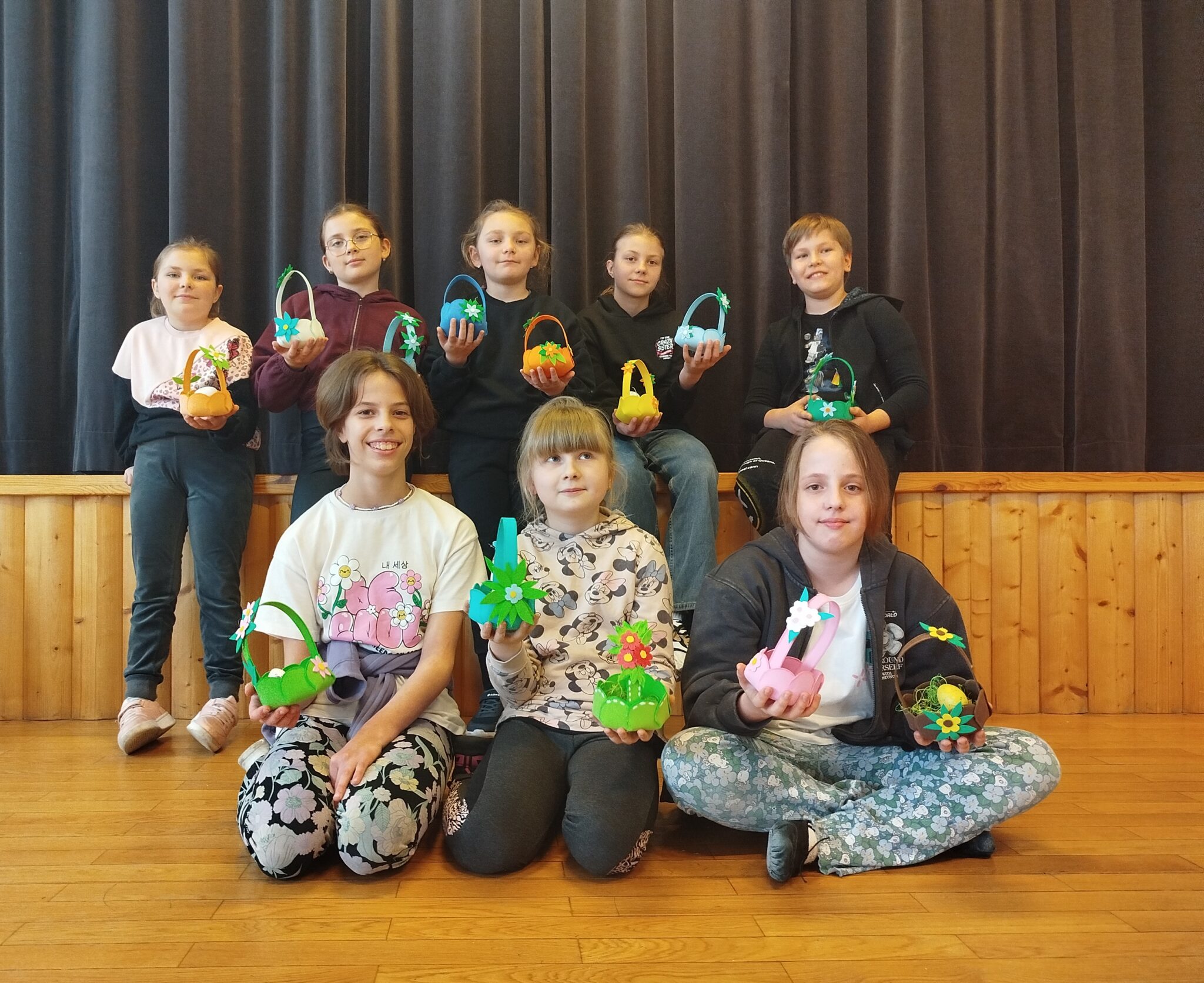 Wielkanocne koszyczki w Piskorowicach