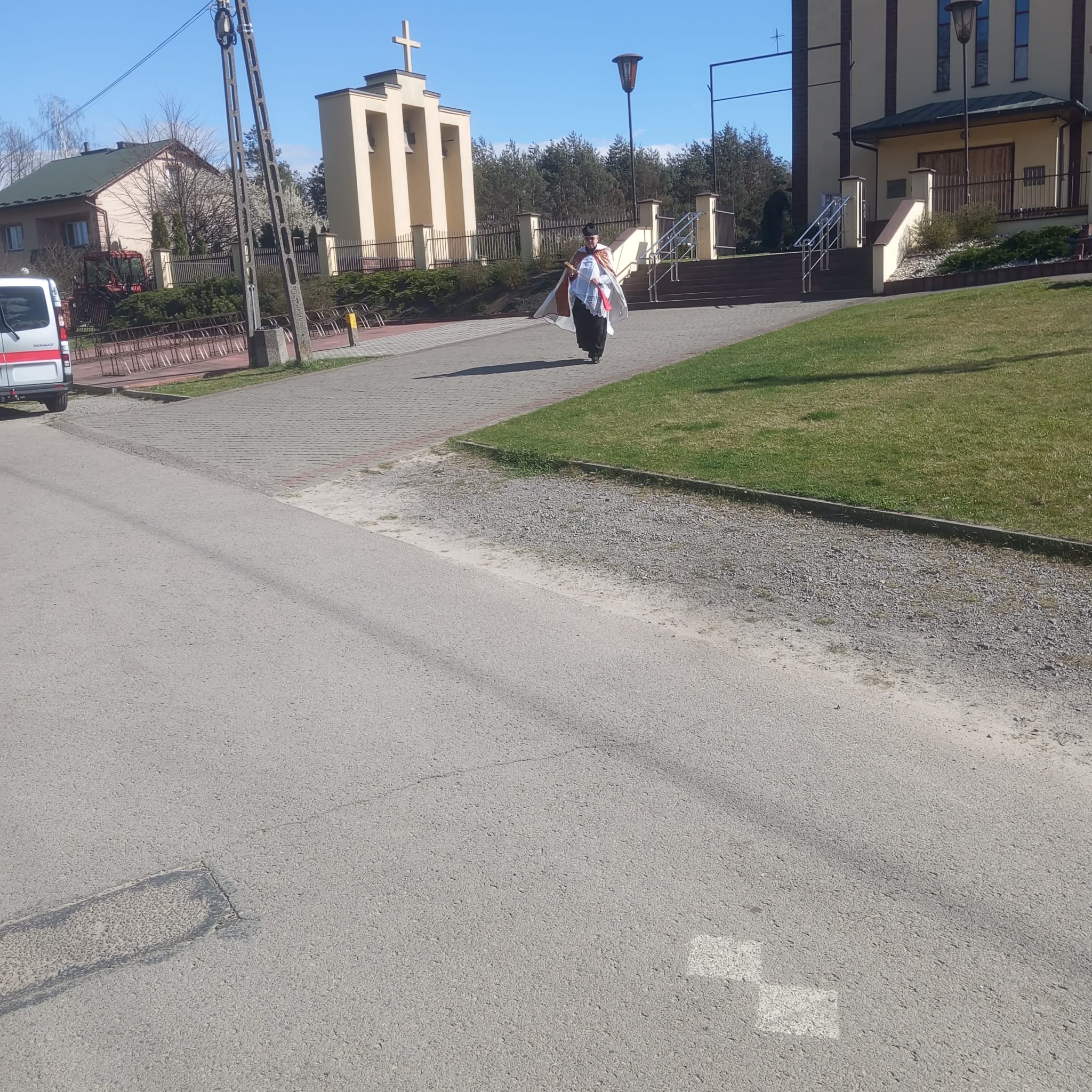 Wielkanocna procesja konna w Biedaczowie