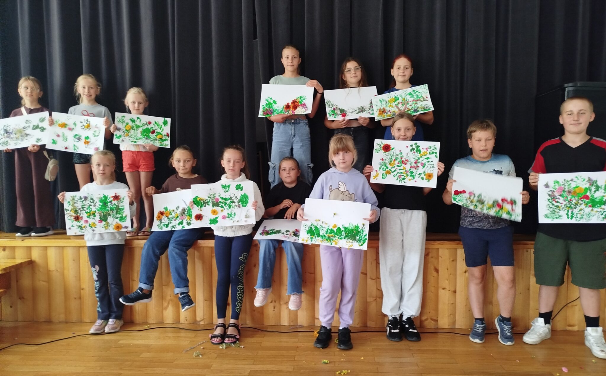 Drugi dzień zajęć wakacji z Kulturą w Piskorowicach