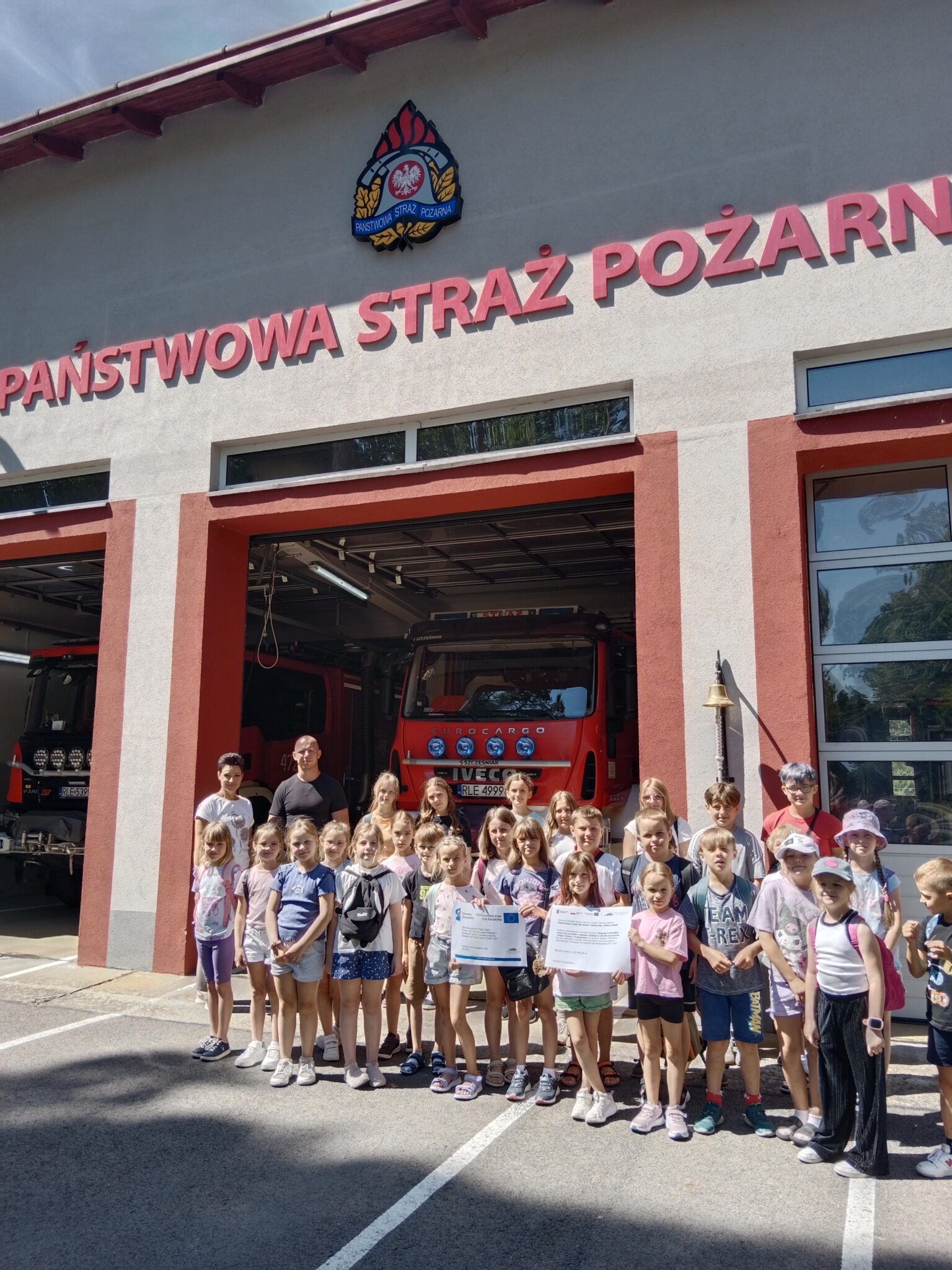 Wyjazd z Wierzawic do sali Ognik