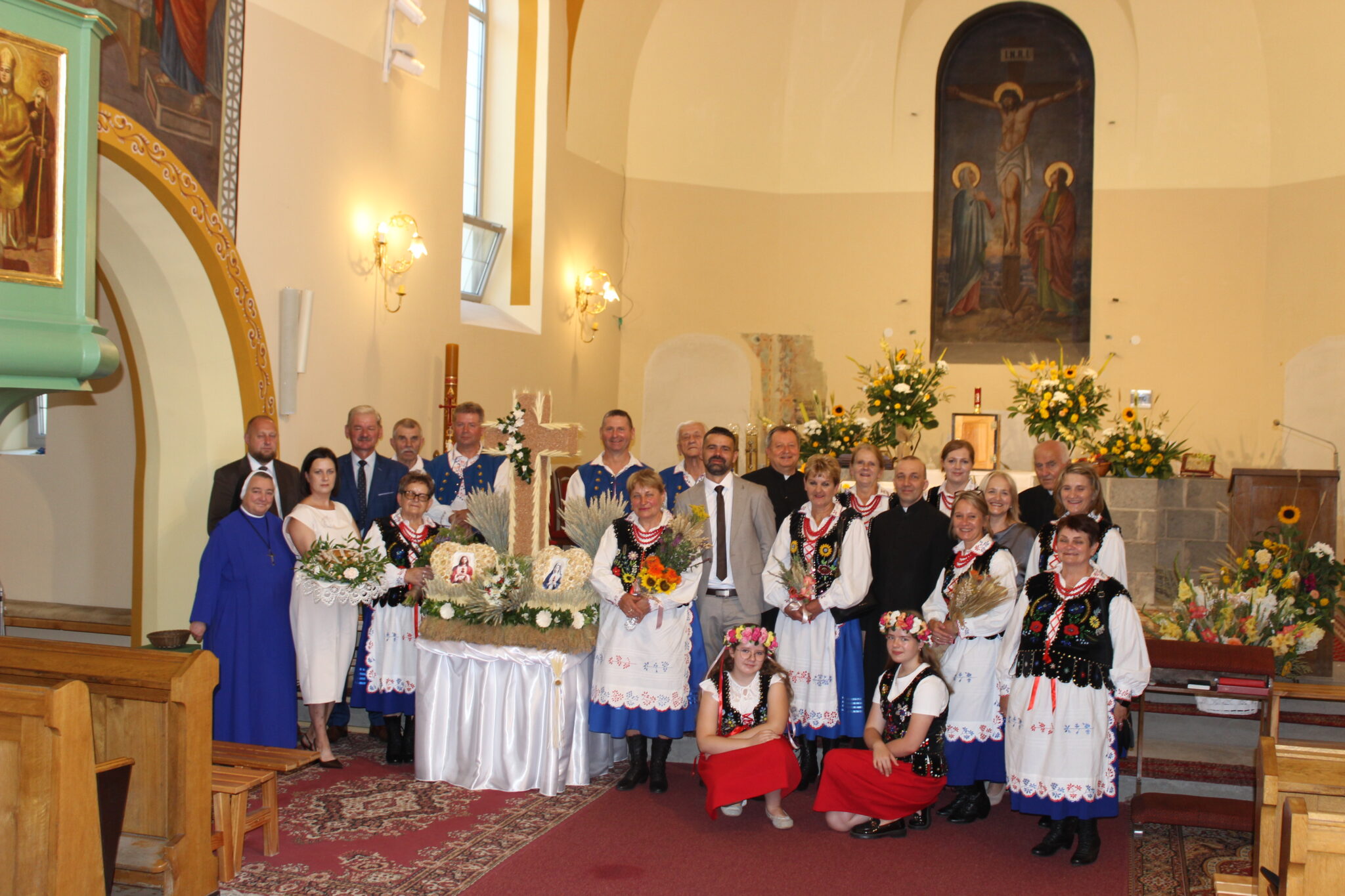 Dożynkowo w Dębnie