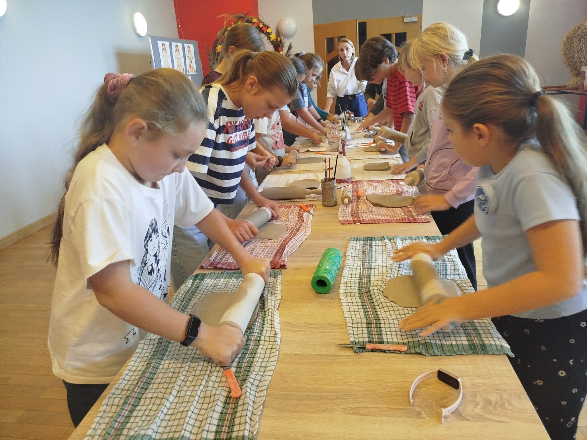 Zajęcia ceramiczne w Piskorowicach